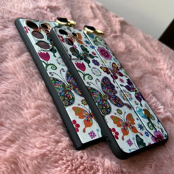 For Samsung Galaxy S22 plus,S22 ultra phone case with strap kickstand ring - Picture 6 of 14